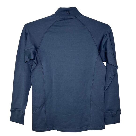 RAB Nexus Men's Small 1/2 Zip Wool Blend Steel‎ Gray Pullover Hiking Outdoor NWT - Picture 2 of 6